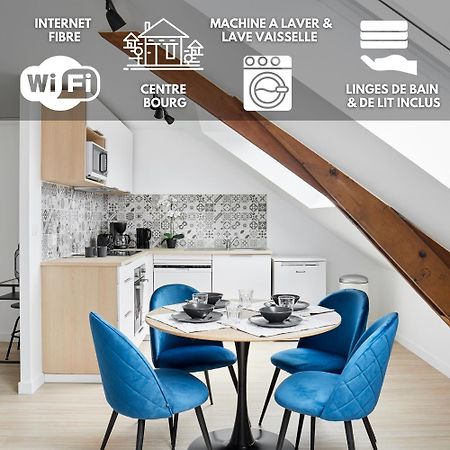 Le Grand Bleu - Wifi Fibre/Linge/Acces Cour Apartment Vallons-de-l'Erdre Exterior photo